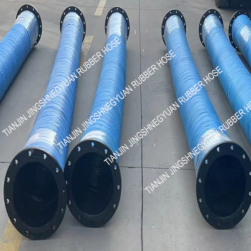 8inch Flexible Offshore Marine Sand Slurry Suction Rubber Hose Pipe