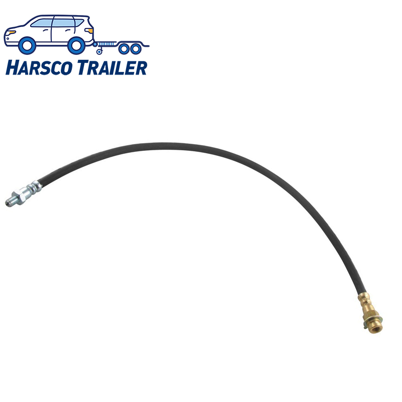 Flexible Hydraulic Brake Line 25" for Trailer, SAE J1401 Compliant