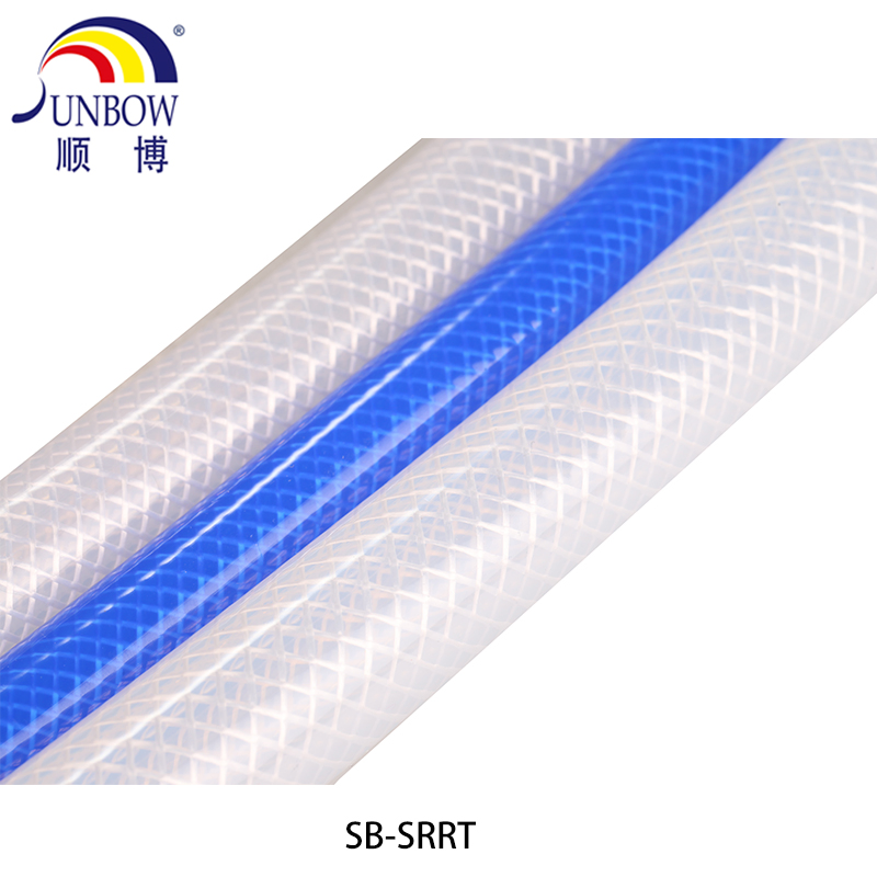 Colorful Transparent Silicone Reinforced Hoses Wire Reinforced Silicone Hose