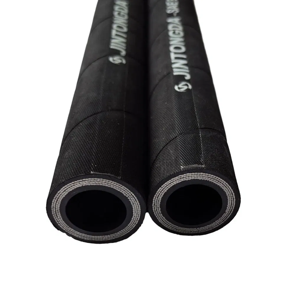 High Pressure Flexible Fuel Injection Hydraulic Rubber Hose with SAE J30 R9