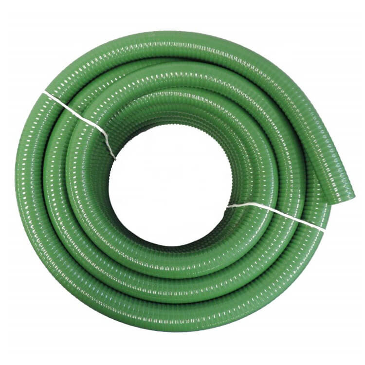 Durable Spiral PVC Water Suction Hose Reinforced Wire 1 2 3 4 6 10 12 14 16 Inch for Mining Vacuum Water Oil Pump SPA Duct Grit Sewage Plastic Tubes
