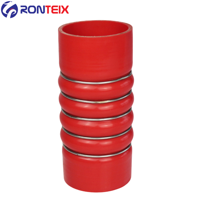 Universal Hump Silicone Hose Steel Wire Reinforced Rubber Hose