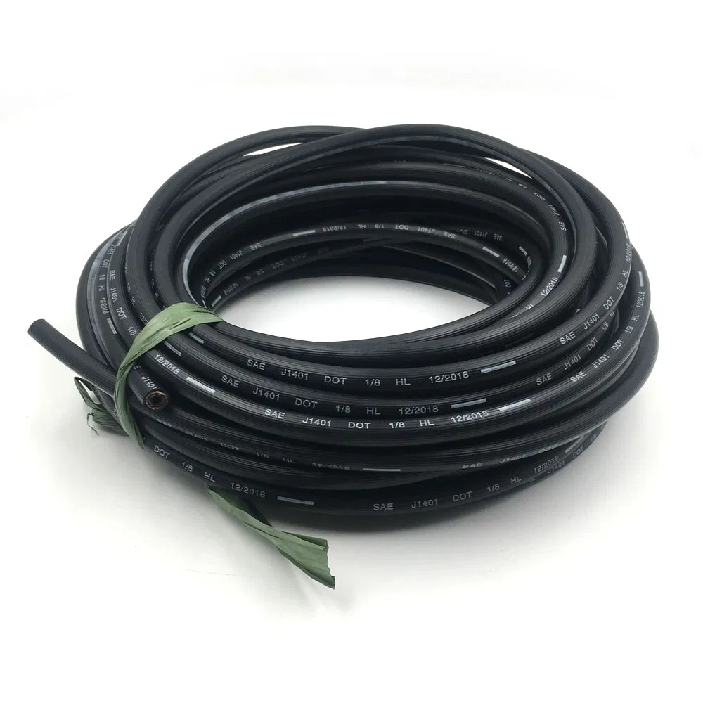 High Quality Pressure Qdgy Brand China Factory Car Trucks DOT SAE Hydraulic Air A/C Fuel Oil Flexible Power Steering Rubber EPDM Brake Hoses Tube Pipes