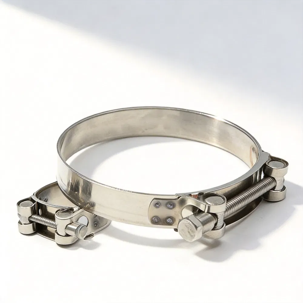 Automotive Adjustable Stainless Steel Heavy Duty Worm Gear Hose Clamp