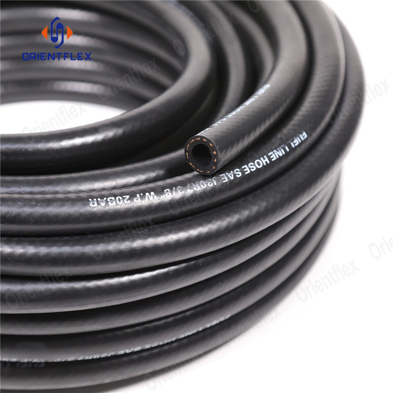 Ethanol Proof Neoprene Injection Fuel Line Hose Pipe SAE J30r6