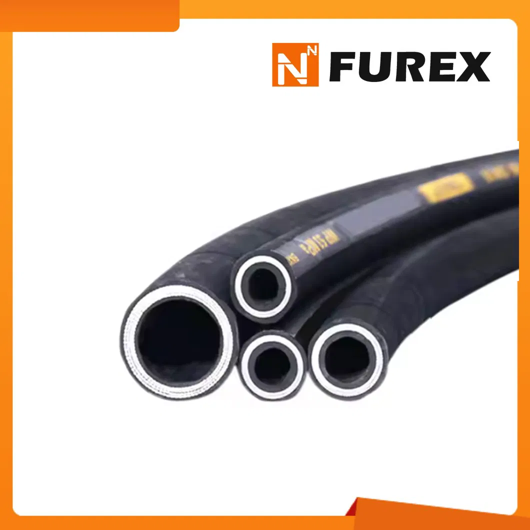 Factory Supply Steel Wire Braided Hydraulic Rubber Hose for Industrial