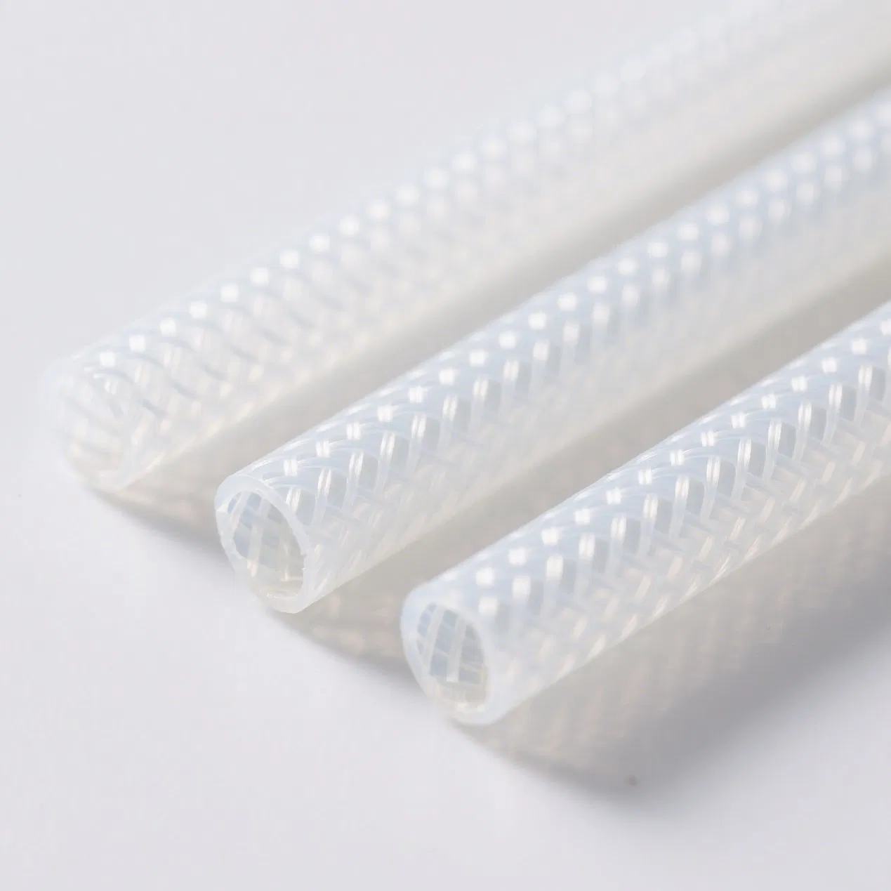 High Temperature Flexible Reinforced Silicone Rubber Hose Tube Silica Pipe