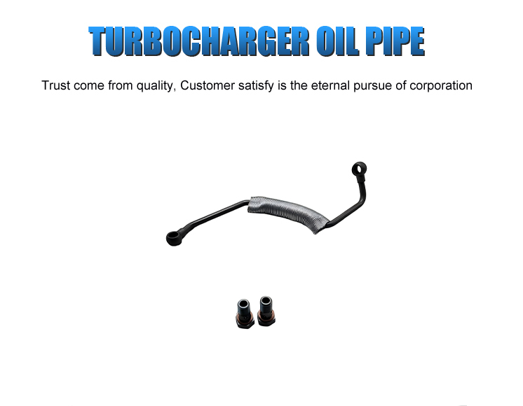 Chinese Factory Hot Selling Turbocharger Oil Pipe for VW OE Number 03c145140f