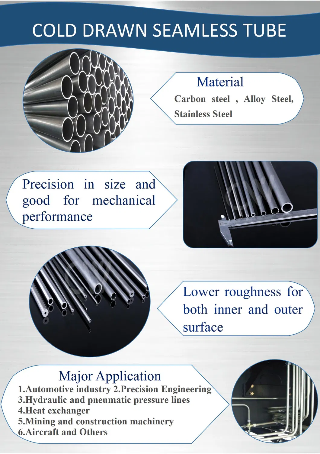 Excavator Pipe Advantages