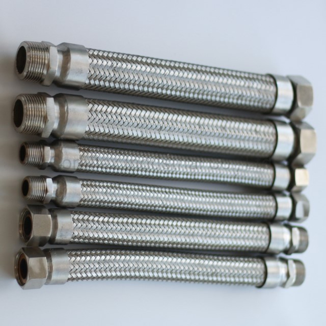Best Selling Ss 304 / 316 Corrugated Metal Hoses, Braided Flexible Stainless Steel Metal Hose*