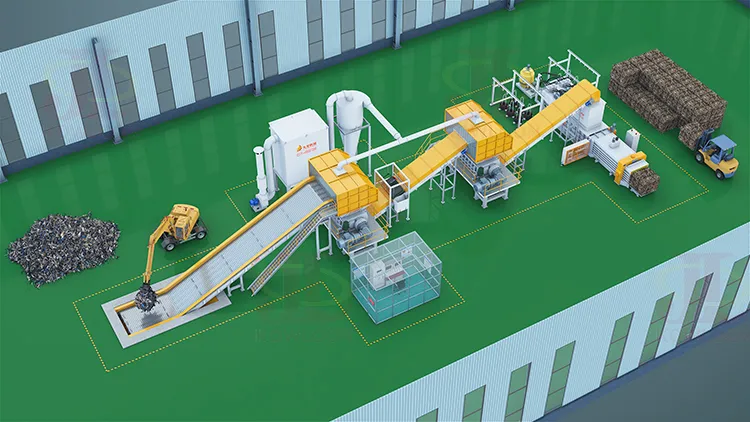 Dry Pulping Line