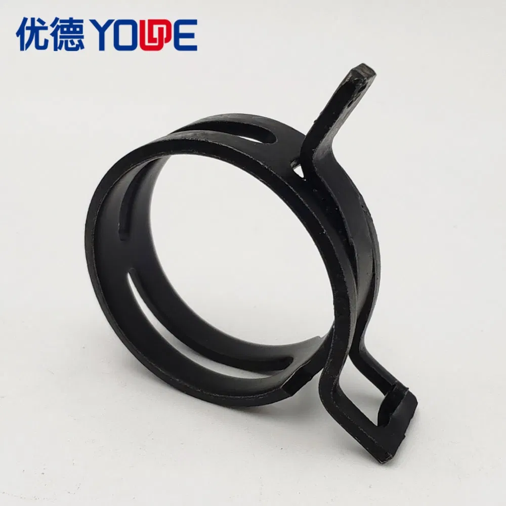65mn Spring Clamp with Blacking High Strength Carbon Steel Hose Clamp for Automotive and Industrial Piping