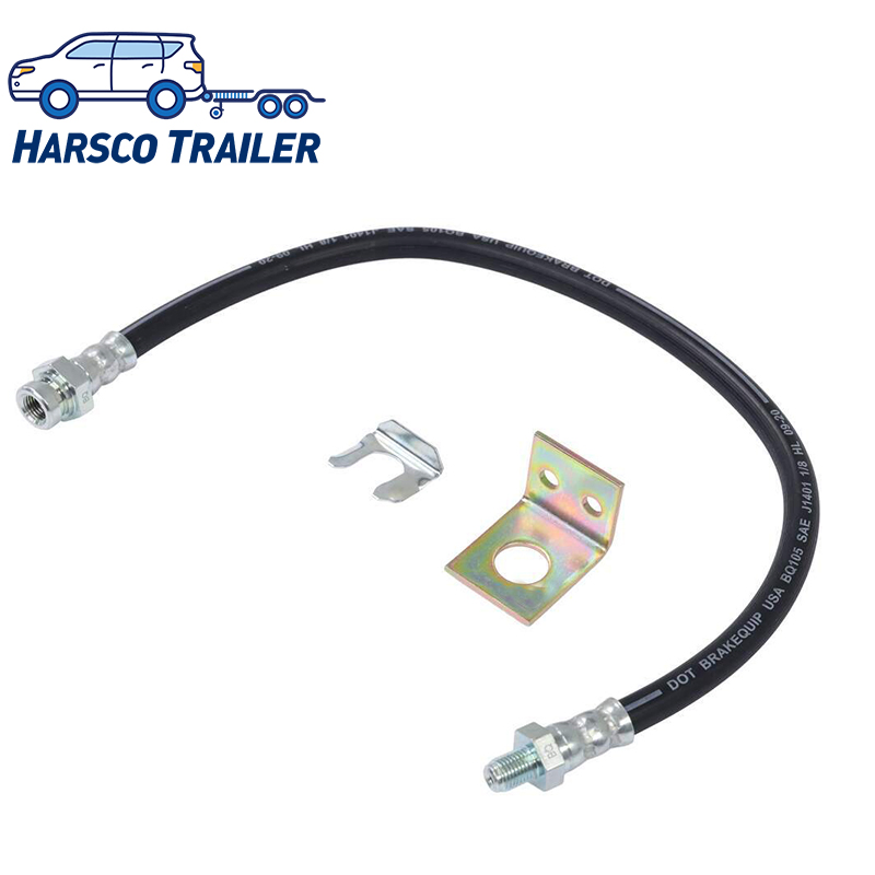 Hydraulic Line Kit for Torsion Axles, 15-1/2" Hose, SAE J1401 Compliant