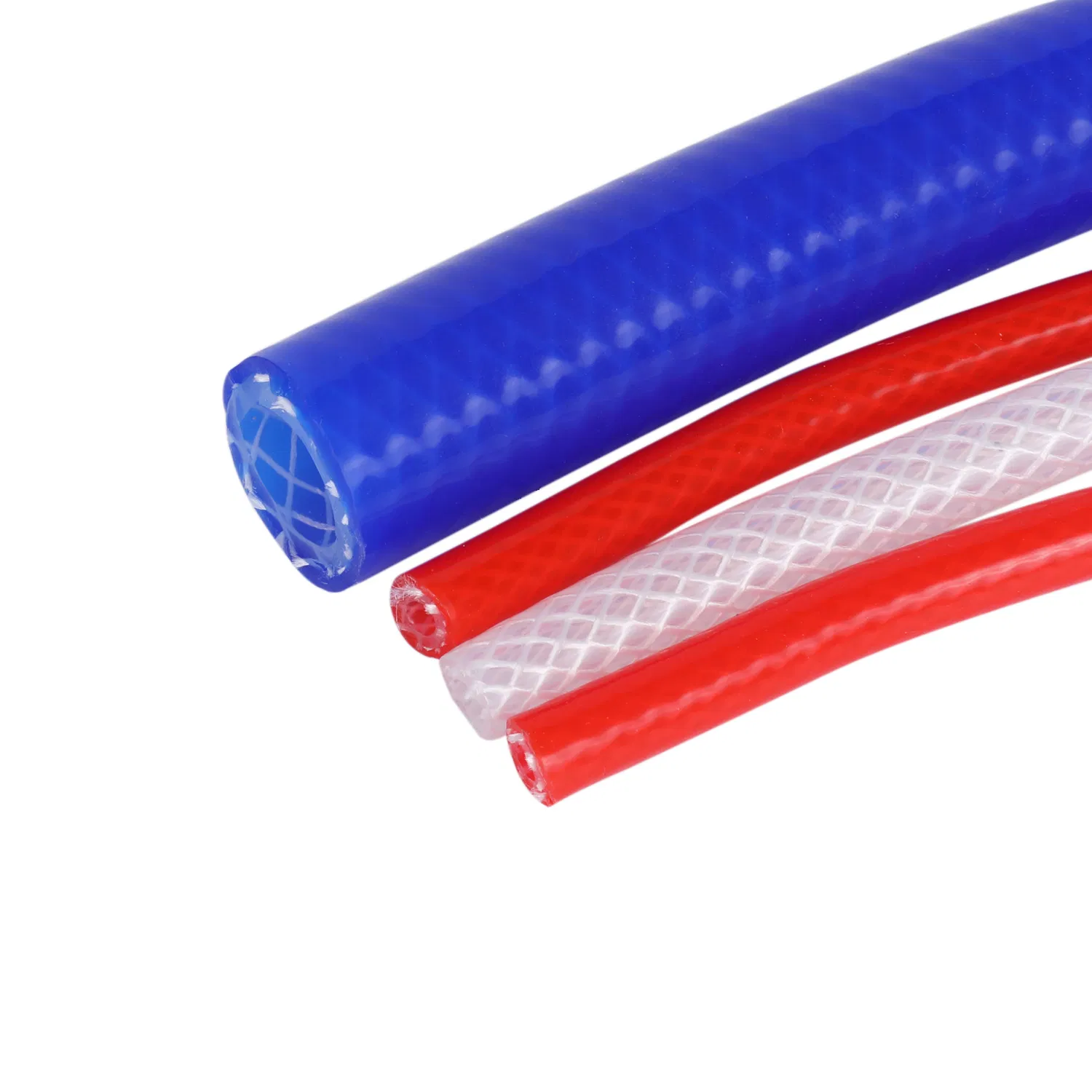 Colorful Transparent Silicone Reinforced Hoses Wire Reinforced Silicone Hose