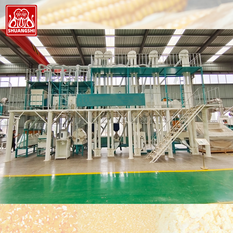 High Speed Multi-Function Agricultural 50 Ton Electric Posho Flour Mill Maize Milling Production Line for Sale