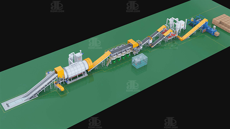 Large Capacity Paper Dry Pulping Line