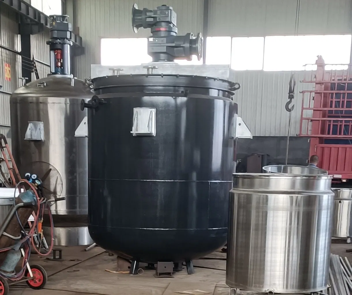 Complete Lubricant Engine Oil Blending Mixing Production Line