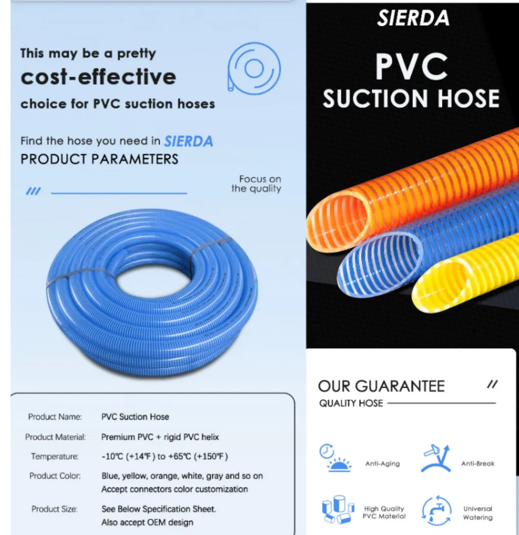 PVC Suction Hose Structure