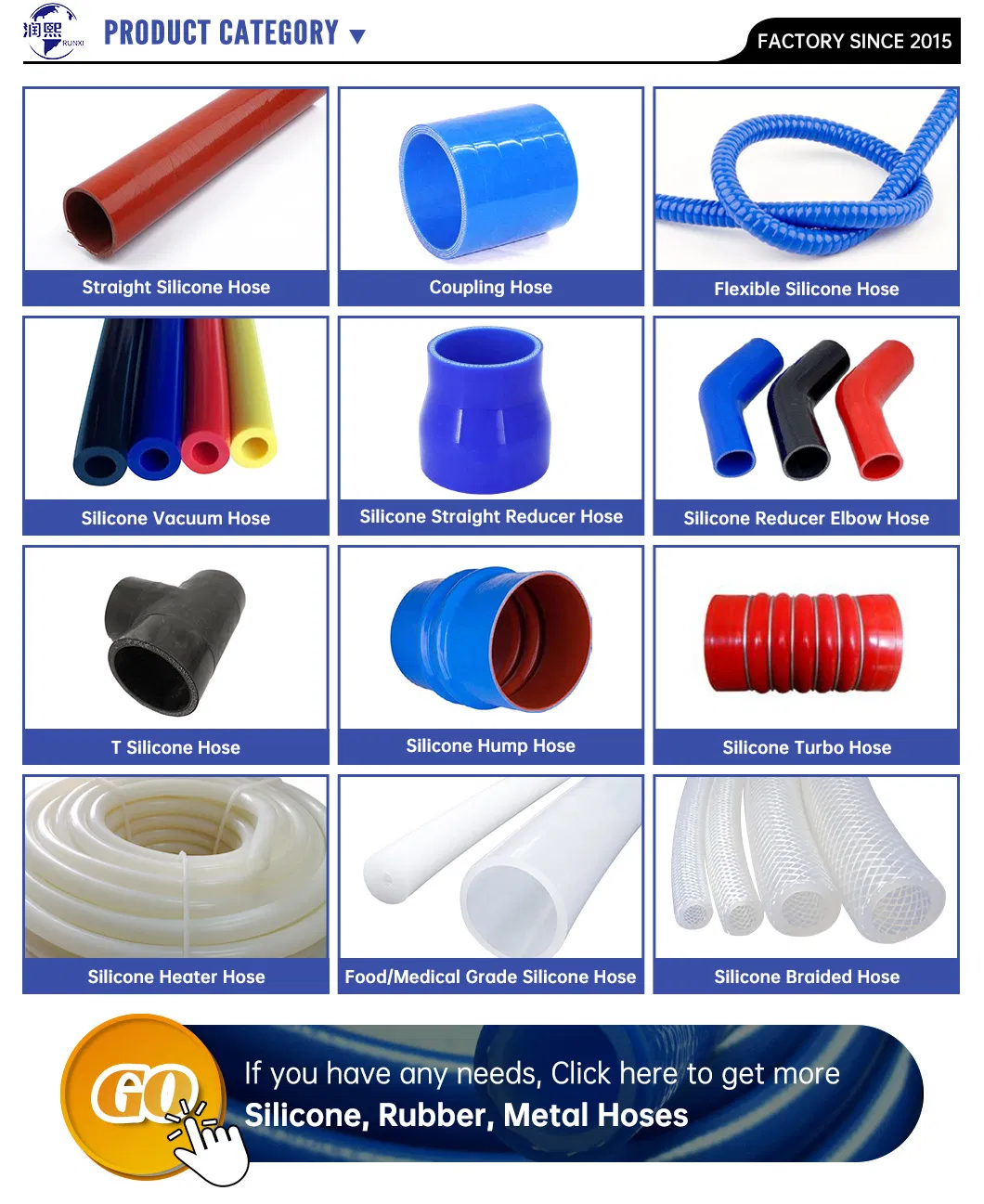 Silicone Hose Types