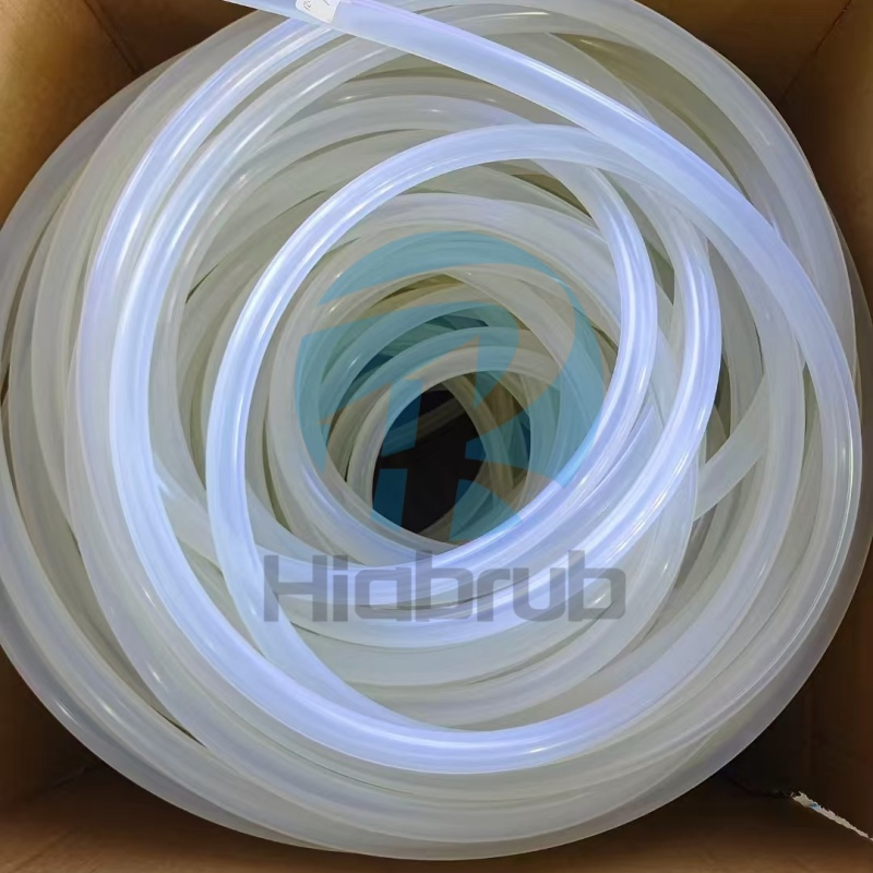 Flexible Reinforced Silicone Hose for Peristaltic Pump Systems