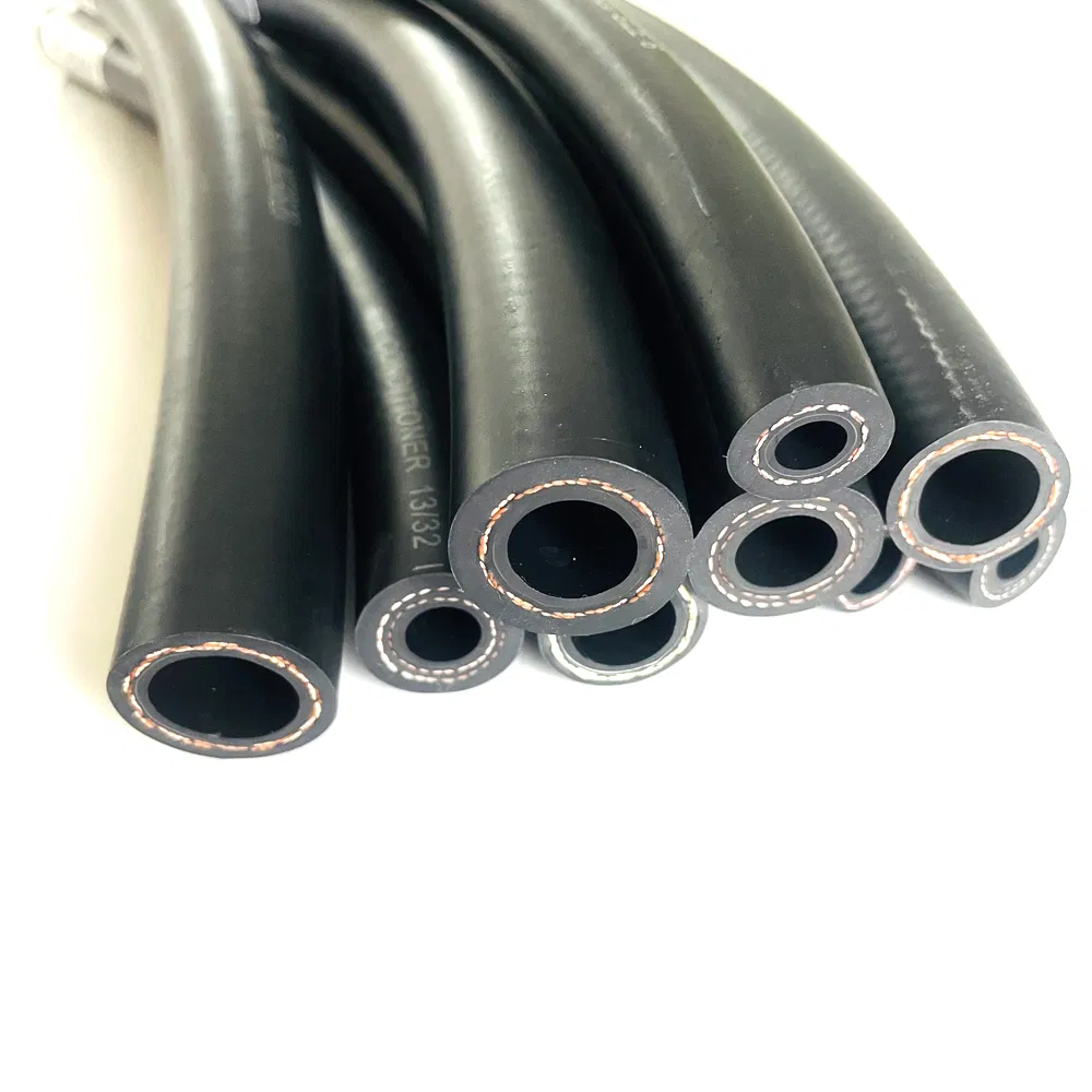 SAE J30r9 Standard 1/8 5/32 3/16 1/4 5/16 3/8 15/32 1/2 5/8 3/4 1 Inch gasoline Deisel Bio-Diesel, E-85 Ehanol Extended Gasoline Fuel Injection Hose