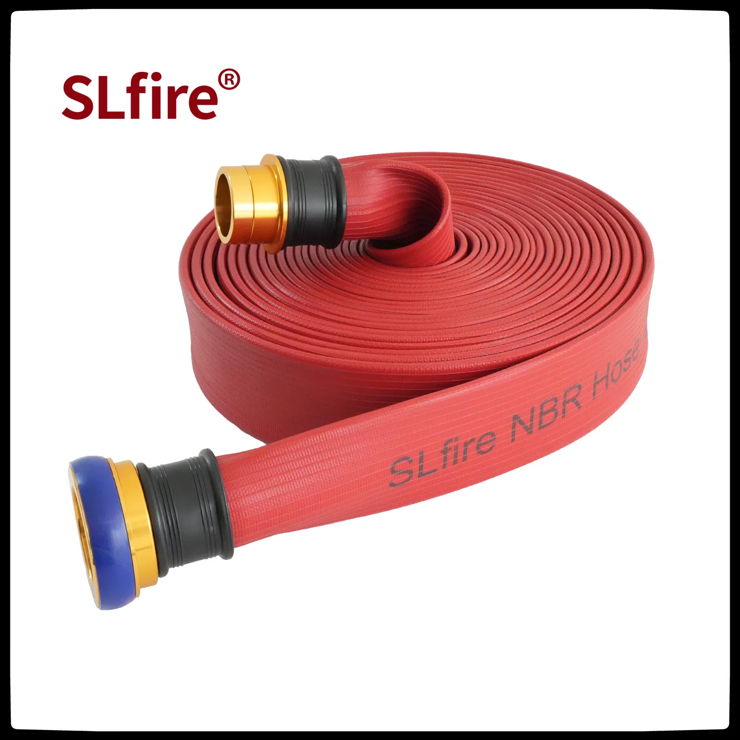 Factory Price High Pressure Flexible NBR Rubber Water Delivery Fire Hose