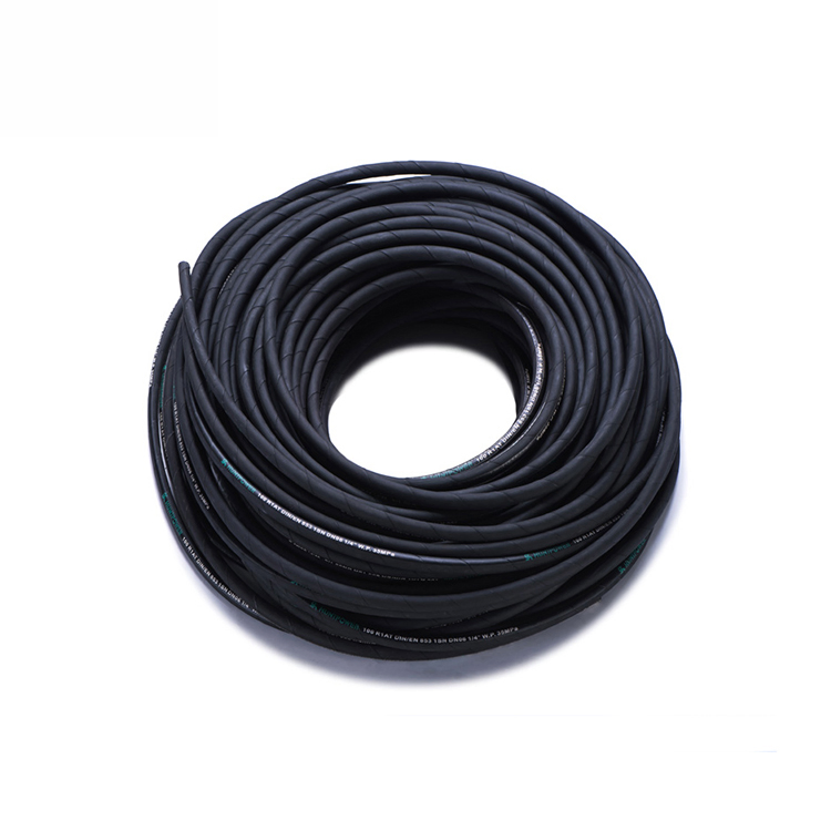 High-Pressure Steel Wire Braided Flexible Hydraulic Hose for Power Steering
