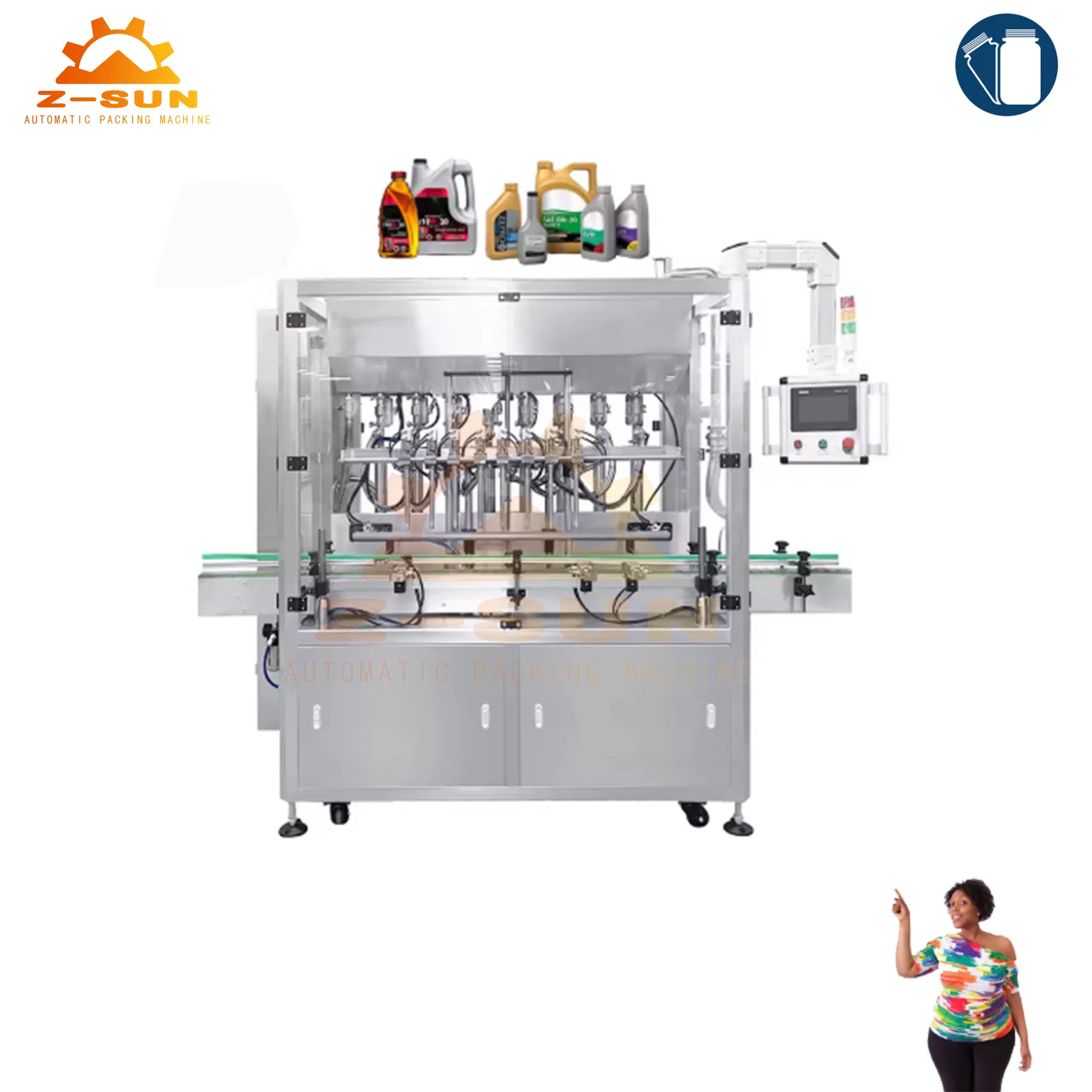 Brake Fluid Lubricant Oil Filling Machine Line