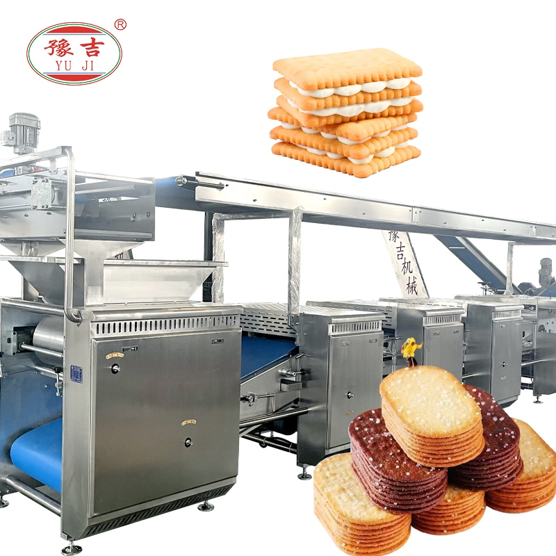 Hot Sale Full Automatic Biscuit Making Machine Multifunctional Biscuit Production Line