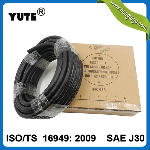 SAE J30r9 Oil Resistant Black Synthetic Rubber Fuel Injection Hose