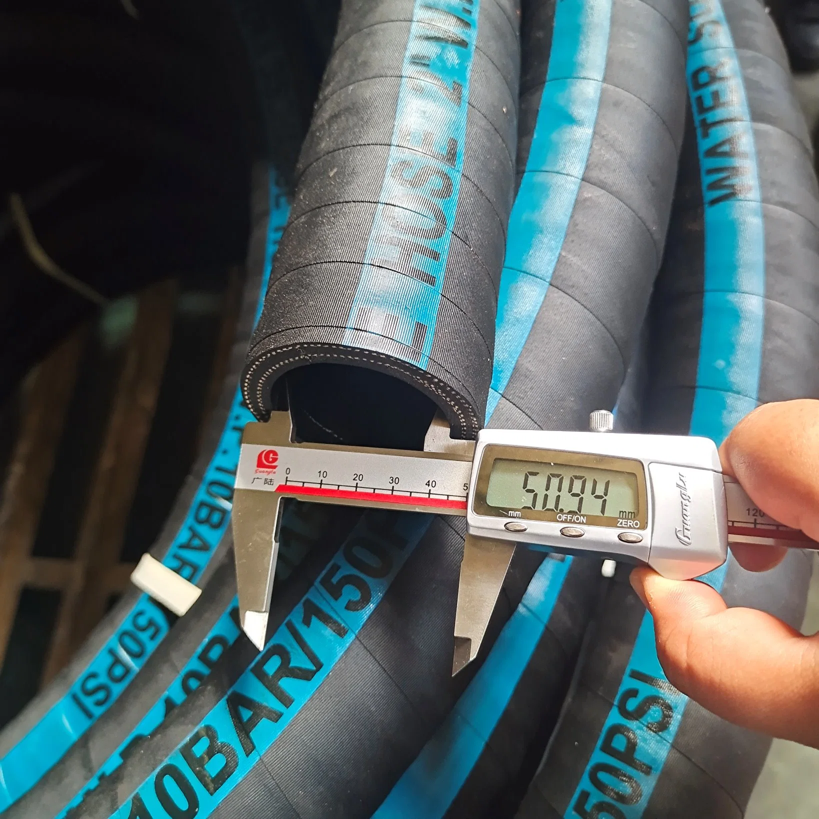 Flexible 6 Inches Pump Rubber Water Suction and Discharge Hose