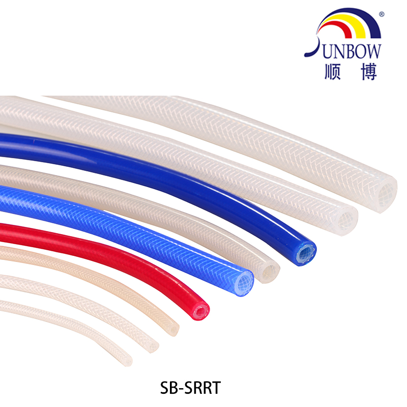 Colorful Transparent Silicone Reinforced Hoses Wire Reinforced Silicone Hose