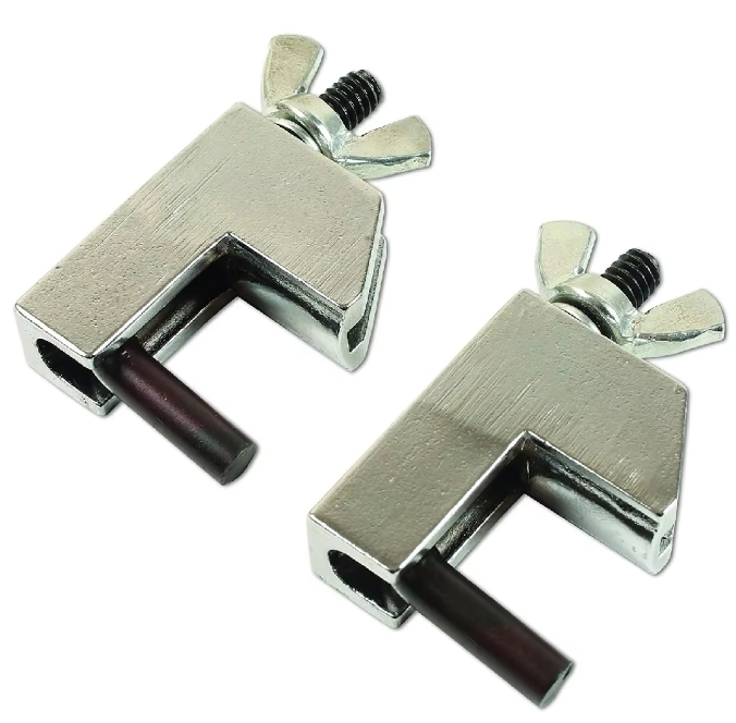2 PCS Automotive General Purpose Brake Line Fuel Vacuum Small Hose Clamps