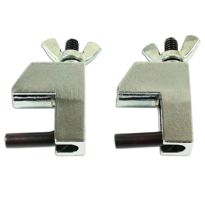 2 PCS Automotive General Purpose Brake Line Fuel Vacuum Small Hose Clamps