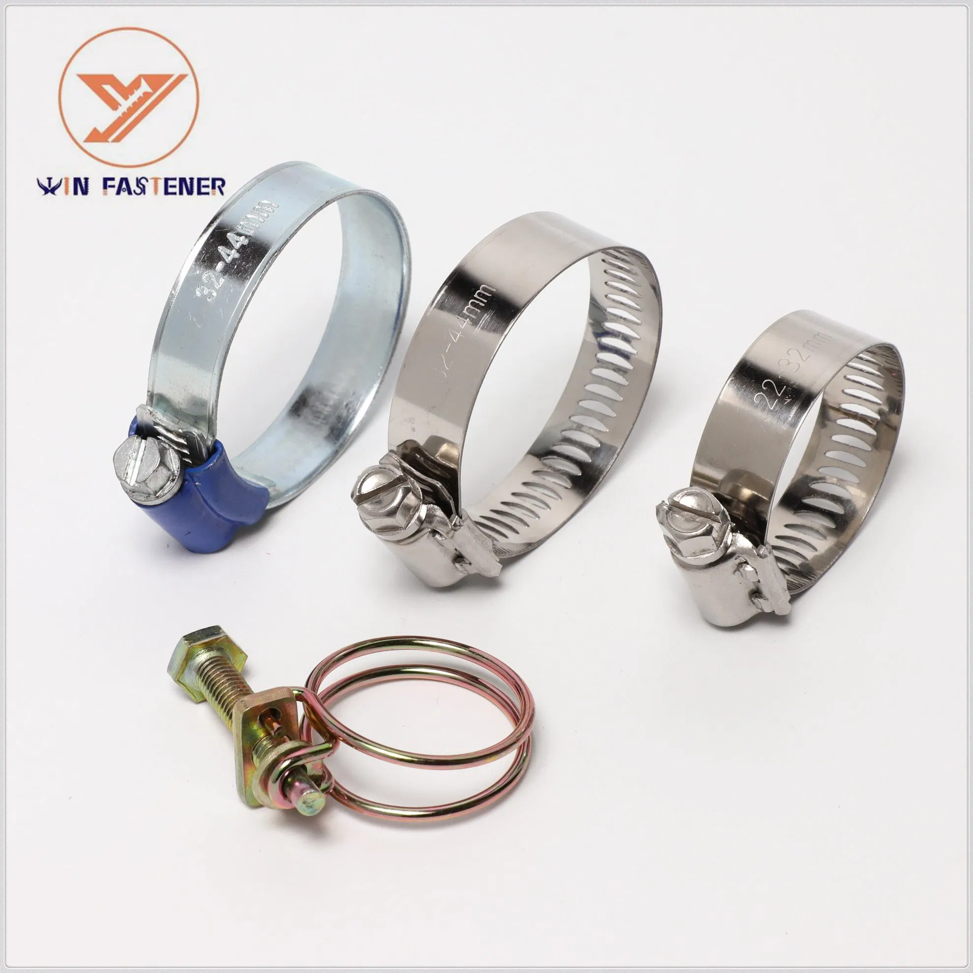 Versatile Round Head Hose Clamp for Automotive Industry with BSCI Compliance