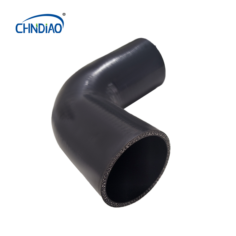 High Pressure Temperature Custom Industrial Car Air Intake Auto Parts 90 Degree Elbow 5mm Industrial Coolant Radiator Turbo Rubber Silicone Hoses for Truck