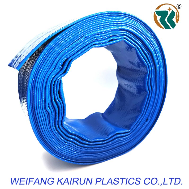 OEM Colourful PVC Agricultural Irrigation Water Pump Layflat Discharge Pipe Hose