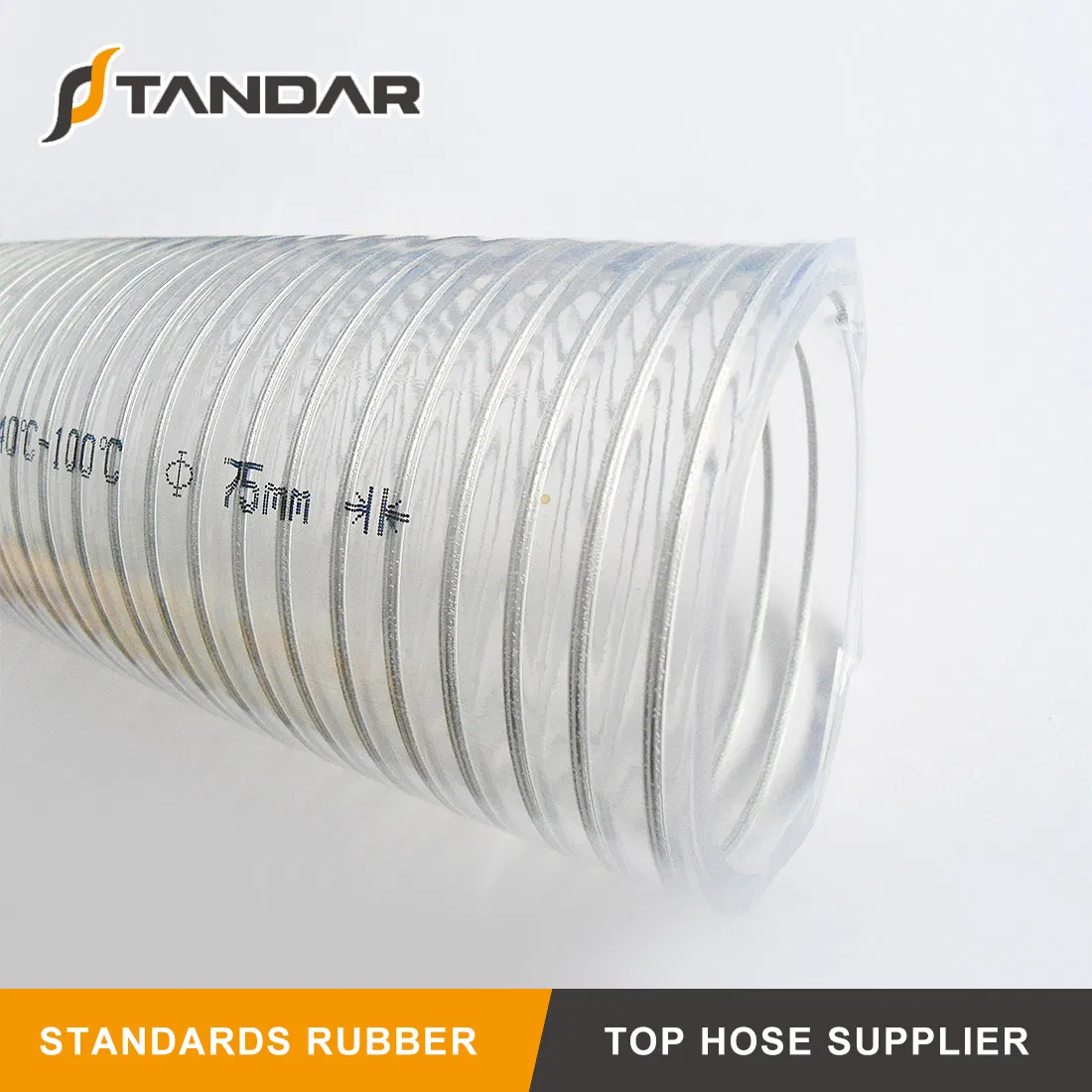 FDA High Pressure Stainless Steel Wire Reinforced Rubber Silicone Hose