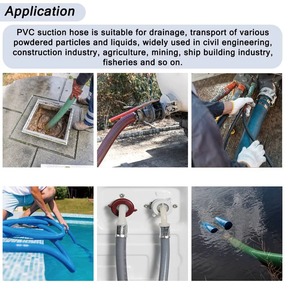 Application of PVC Hose
