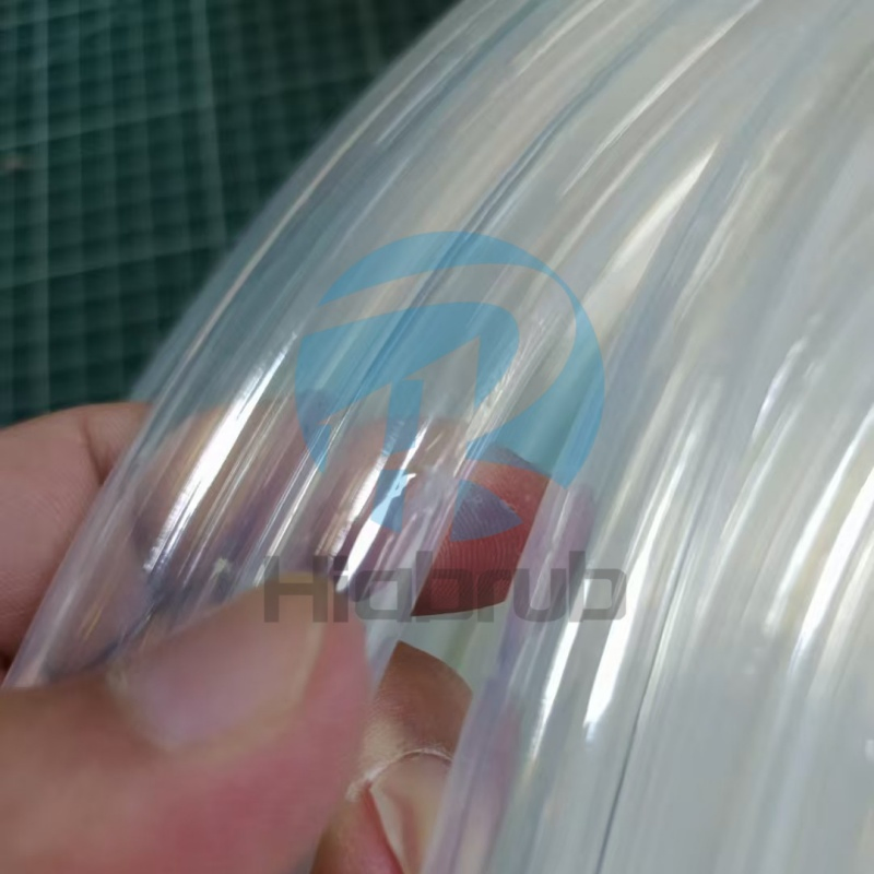 Flexible Reinforced Silicone Hose for Peristaltic Pump Systems