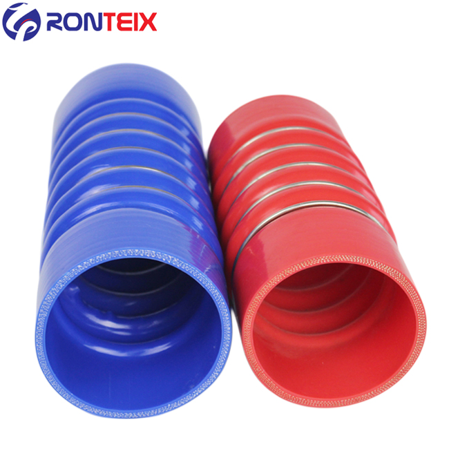 Universal Hump Silicone Hose Steel Wire Reinforced Rubber Hose