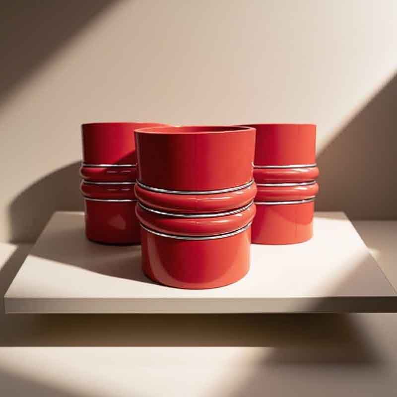 Enhanced Strength Straight Silicone Hose with Heavy-Duty Coupling for Industrial Truck Engine Systems and Vacuum Applications Silicone Hose