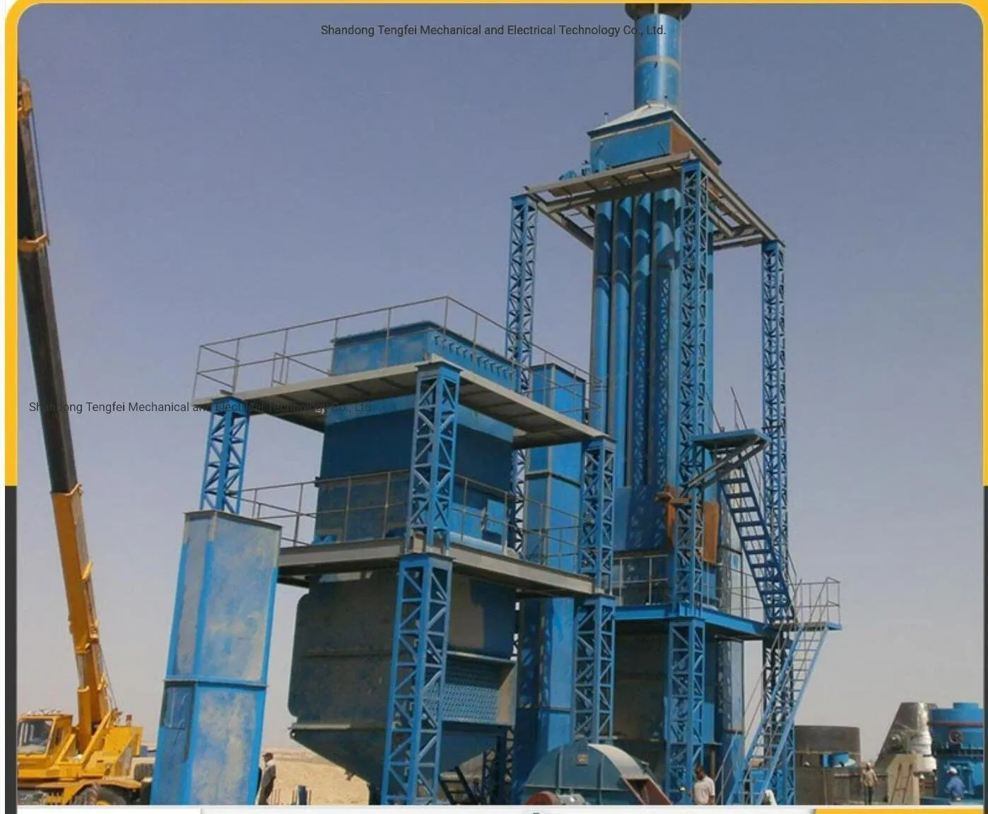 Uzbekistan Gypsum Powder Machine Line 150ton/Day