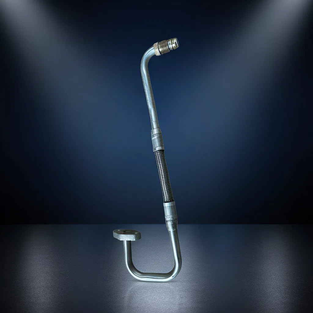 Direct Replacement Sino Truck Engine Parts Turbocharger Oil Inlet Pipe Vg1246110053 Hot Sale