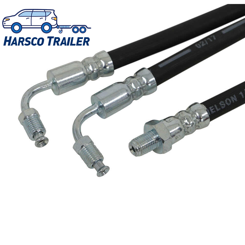Trailer Hydraulic Brake Line Kit for Single-Axle Torsion-Axle, SAE J1401 Compliant