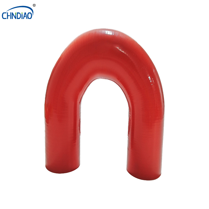 High Pressure 30mm 42mm Fabric Reinforced Rubber U Type Car Silicone Hose for Russia Truck