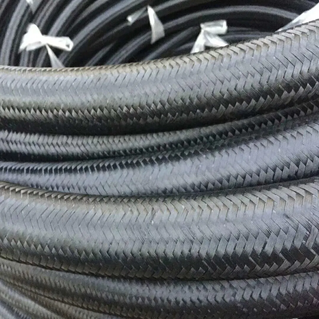 Nylon Stainless Steel Braided High Pressure Hydraulic Oil Cooler Rubber Hose