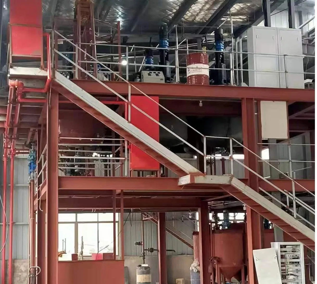 Complete Lubricant Engine Oil Blending Mixing Production Line
