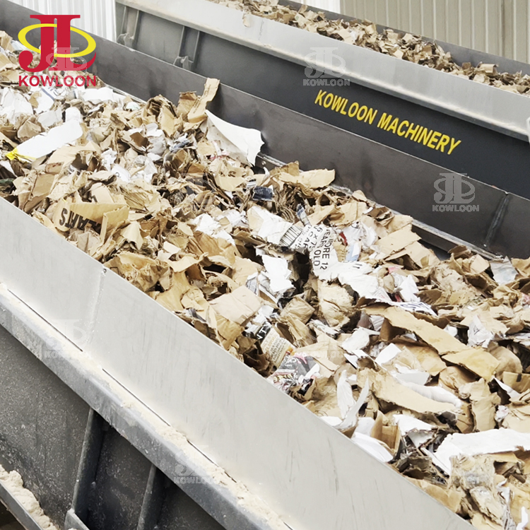 High Quality Old Cardboard Occ Recycling Corrugated Waste Paper Dry Pulping Line