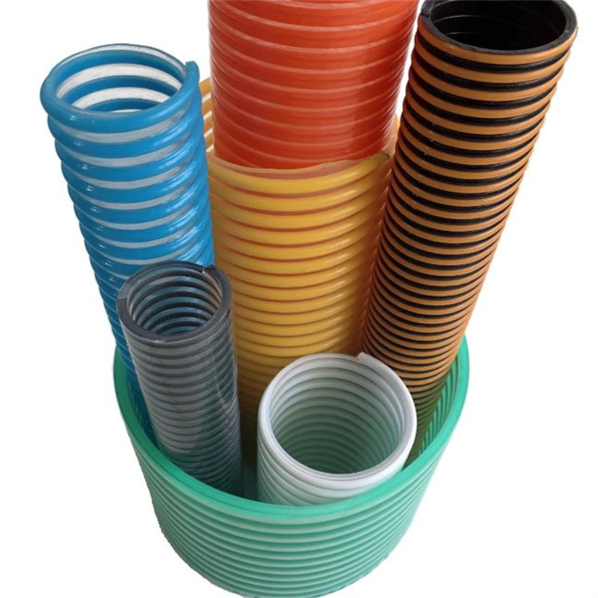 Plastic Reinforced PVC Helix Water Hose Pump Suction Discharge Spiral Suction Hose